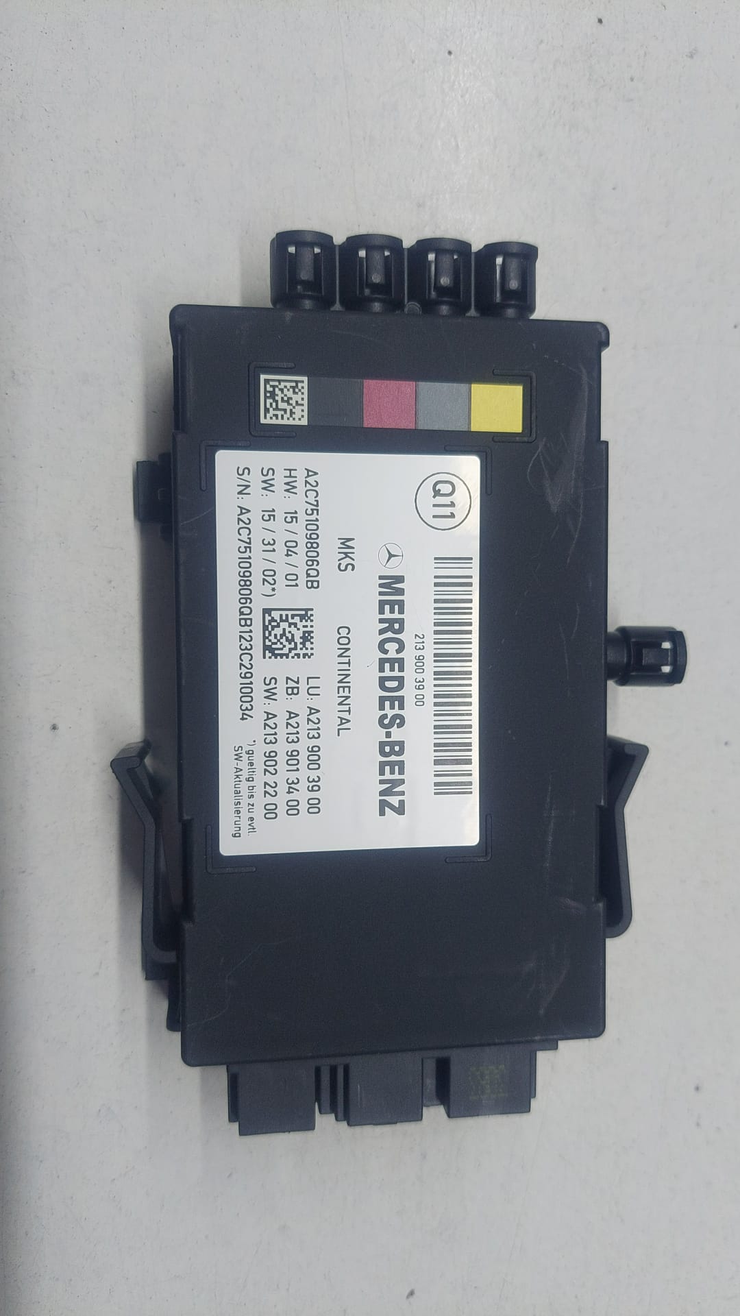 Mercedes-Benz 213 900 39 00 kontrol modülü, Mercedes-Benz E Sınıfı (W213) (ATA)
