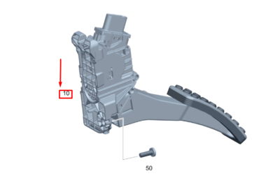 resimler/genel/MERCEDES A1743001200 ORJİNAL YENİ A KASA GAZ PEDALI