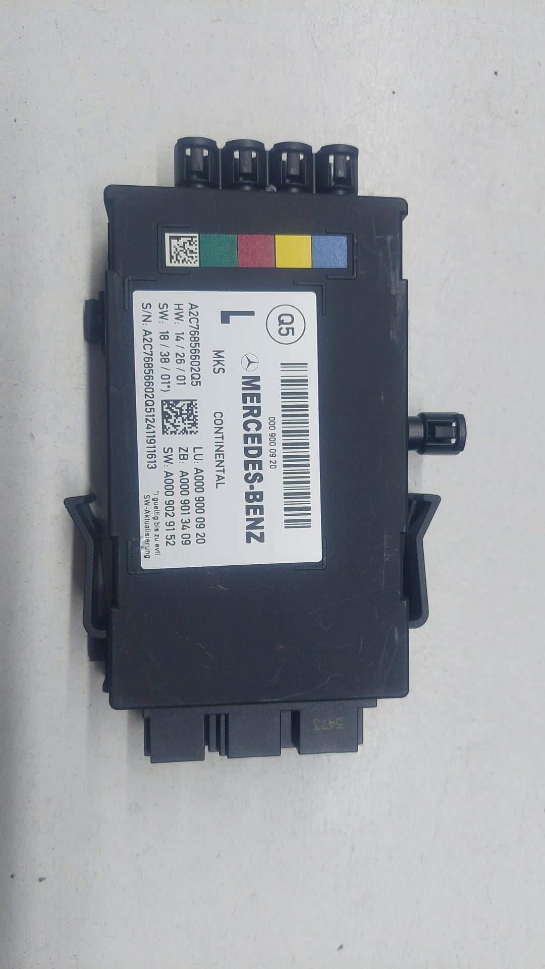 Mercedes-Benz 000-900-09-20 Kontrol Modülü 2019-2023 A 000 900 09 20 (ATA)