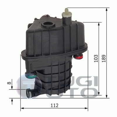RENAULT CLİO III - MODÜS 1,5 DCİ MAZOT FİLTRESİ METAL