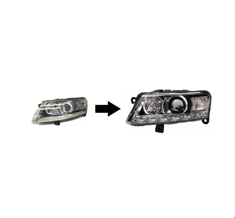 A6 2005- İÇİN 2008-LED FAR DÖNÜŞÜM SETİ