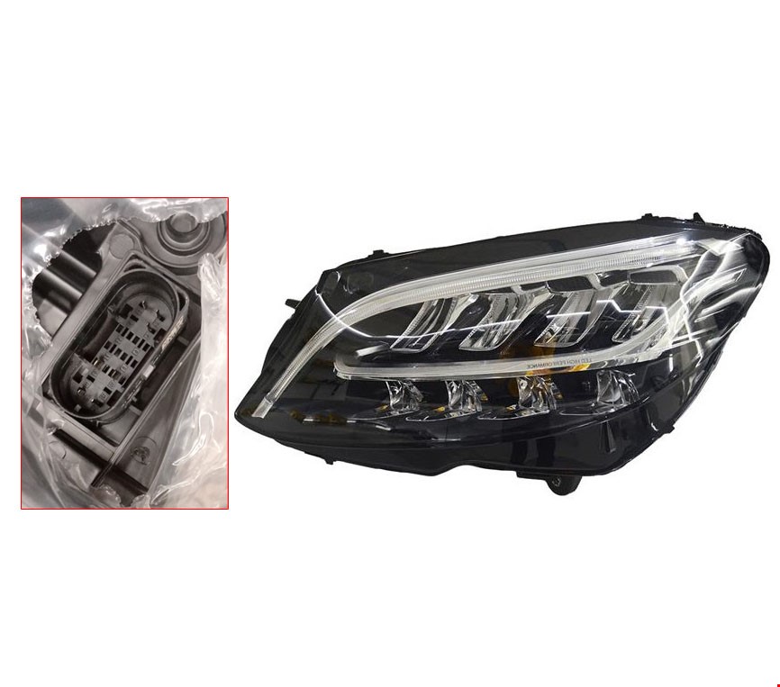 ÖN FAR LED SOL ( 6 PİN ) W205 2019-